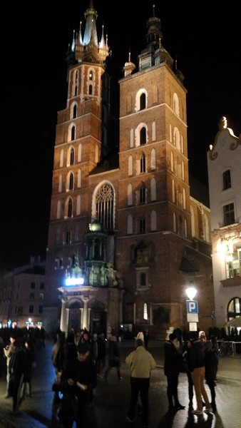 Toren grote markt Krakau