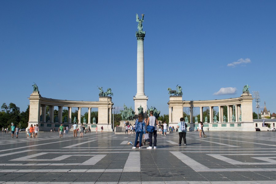 Heldenplein Boedapest