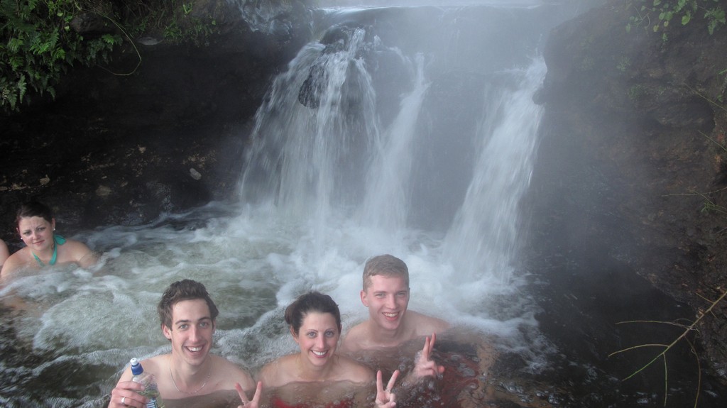 Warme Hot spring Nieuw-Zeeland